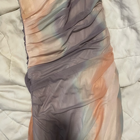 Zara Strapless Tie Dye Print Dress_NWT - Picture 13 of 13